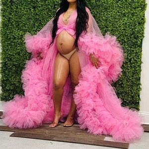 Maternity robe